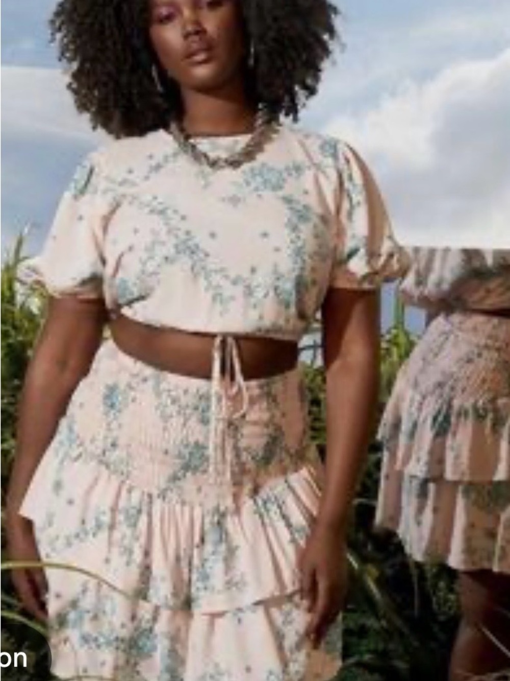 BNWT ELOQUII Women’s 2-Piece Skirt Set